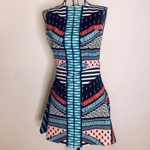 Multi print dress
